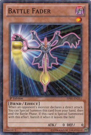 Battle Fader [BP01-EN211] Starfoil Rare - Yu-Gi-Oh! - Card Brawlers | Quebec | Canada |