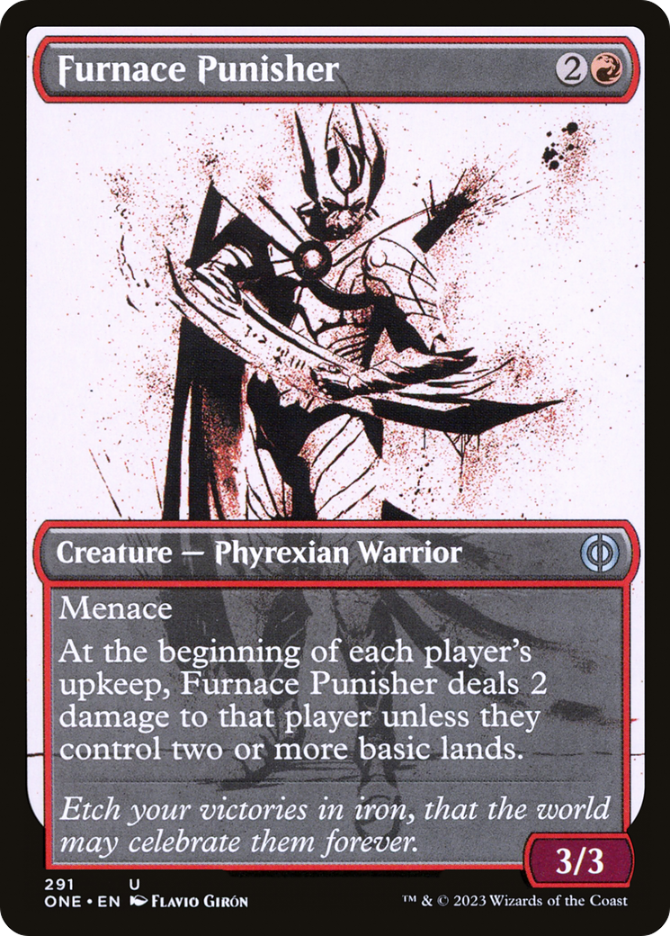 Furnace Punisher (Showcase Ichor) [Phyrexia: All Will Be One] - Magic: The Gathering - Card Brawlers | Quebec | Canada |