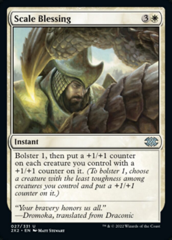 Scale Blessing [Double Masters 2022] - Magic: The Gathering - Card Brawlers | Quebec | Canada |