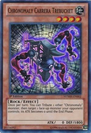 Chronomaly Cabrera Trebuchet [NUMH-EN002] Super Rare - Yu-Gi-Oh! - Card Brawlers | Quebec | Canada |