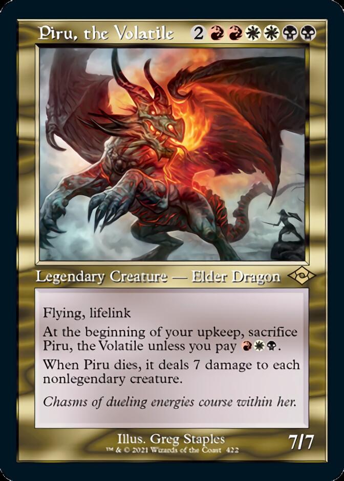 Piru, the Volatile (Retro) [Modern Horizons 2] - Magic: The Gathering - Card Brawlers | Quebec | Canada |