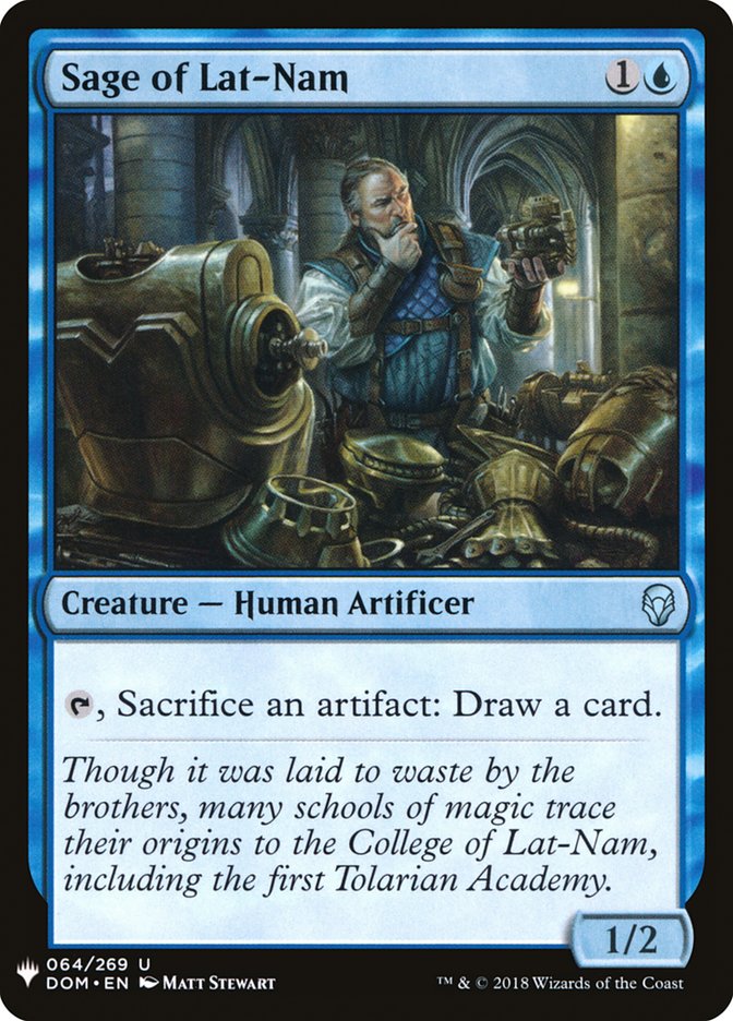 Sage of Lat-Nam [Mystery Booster] - Magic: The Gathering - Card Brawlers | Quebec | Canada |