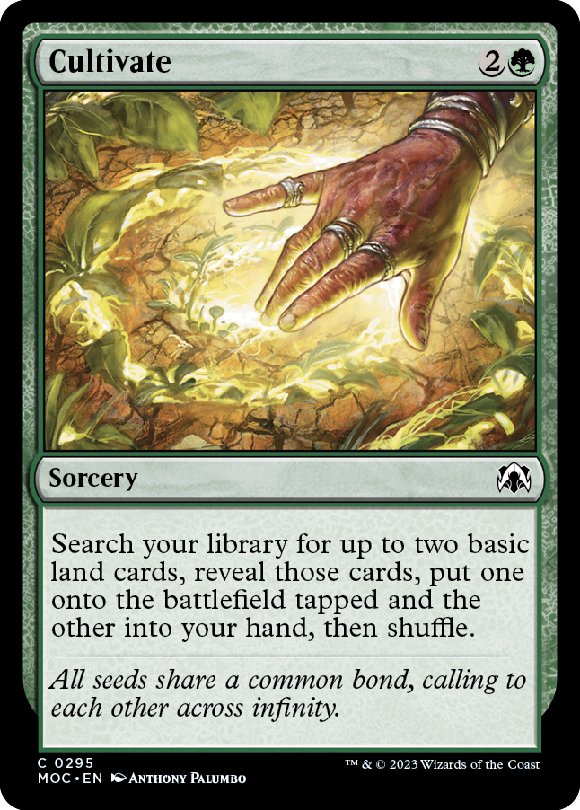 Cultivate [March of the Machine Commander] - Magic: The Gathering - Card Brawlers | Quebec | Canada |