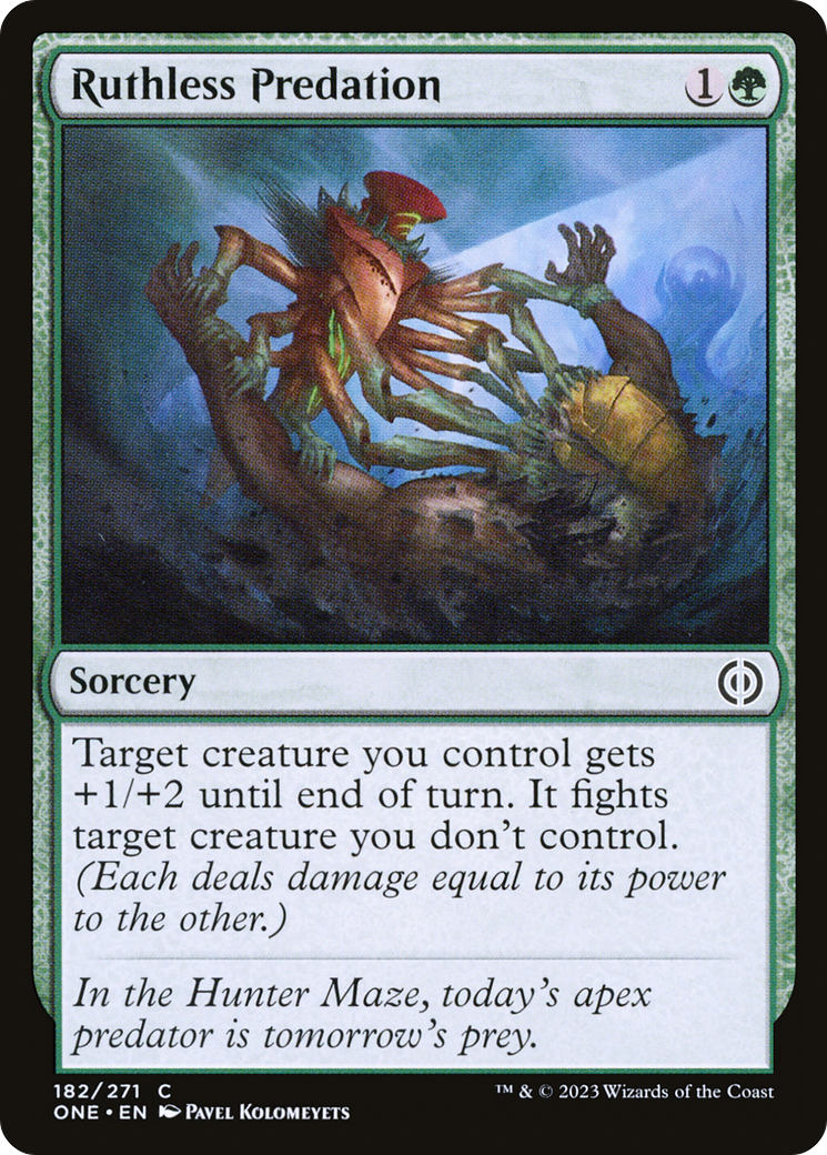 Ruthless Predation [Phyrexia: All Will Be One] - Magic: The Gathering - Card Brawlers | Quebec | Canada |