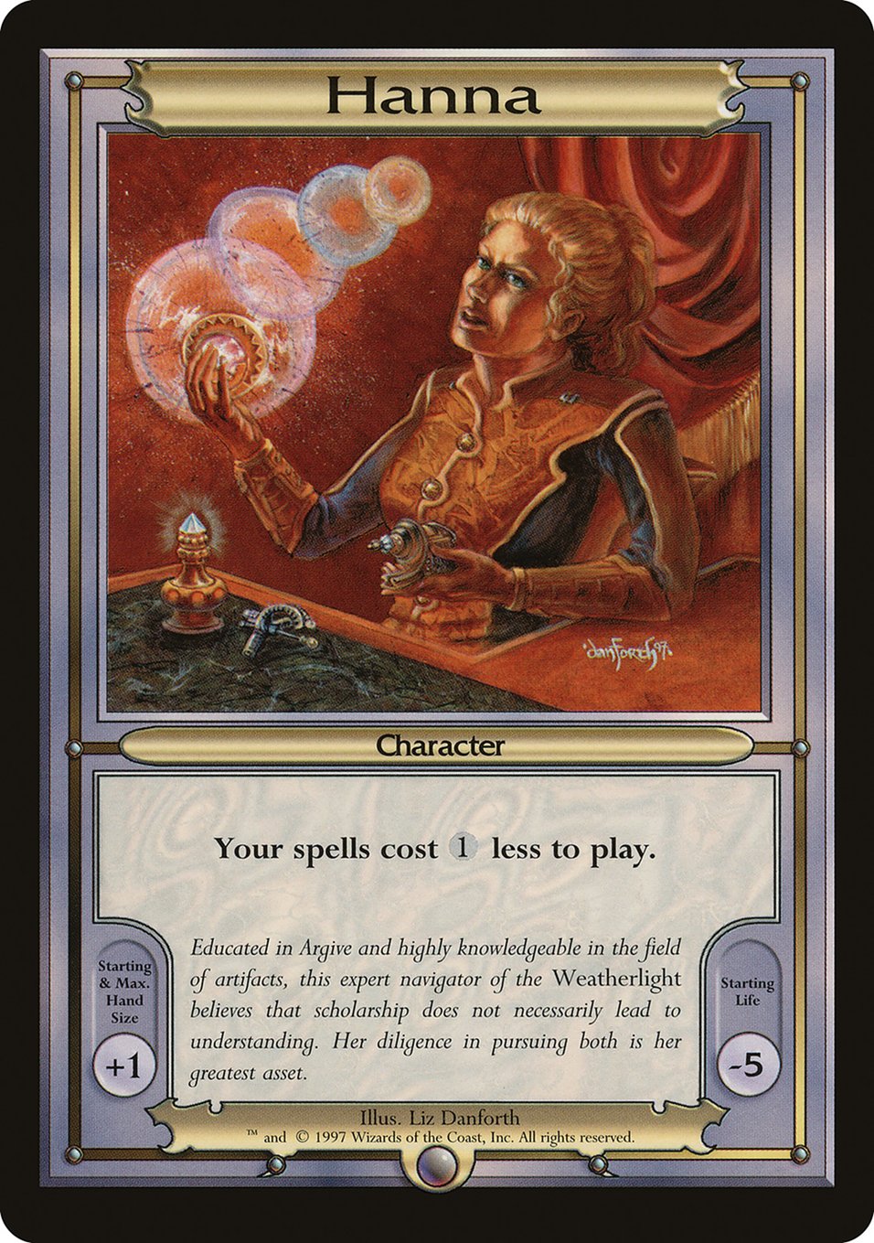 Hanna [Vanguard Series] - Magic: The Gathering - Card Brawlers | Quebec | Canada |