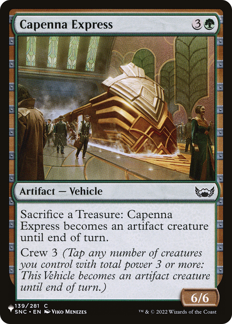 Capenna Express [The List] - Magic: The Gathering - Card Brawlers | Quebec | Canada |