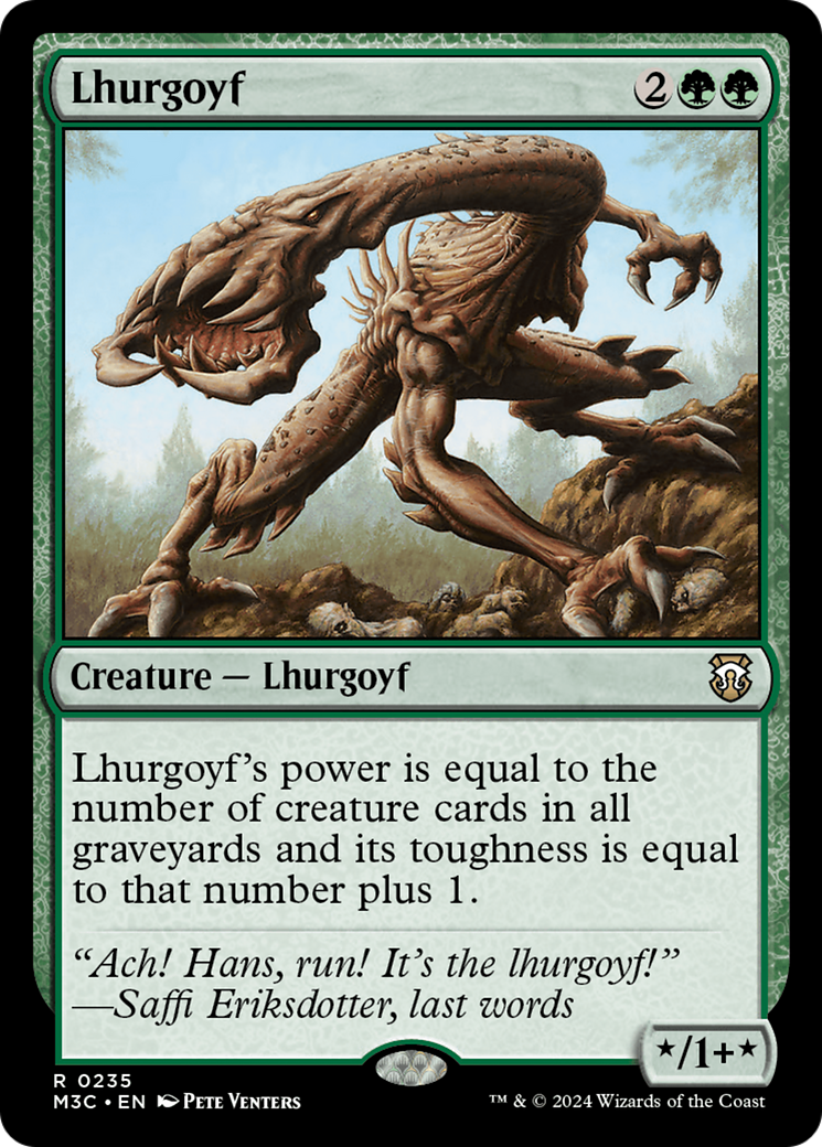 Lhurgoyf [Modern Horizons 3 Commander] - Magic: The Gathering - Card Brawlers | Quebec | Canada |