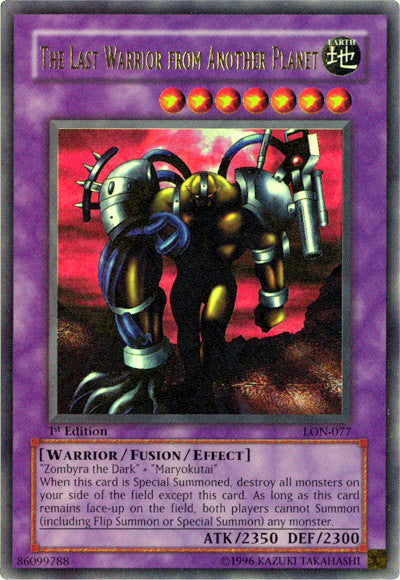 The Last Warrior from Another Planet [LON-077] Ultra Rare - Yu-Gi-Oh! - Card Brawlers | Quebec | Canada |