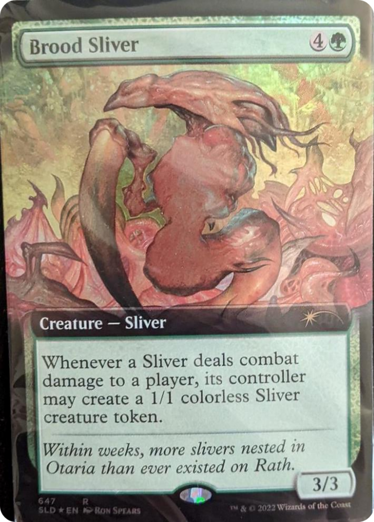Brood Sliver (Extended Art) [Secret Lair Drop Promos] - Magic: The Gathering - Card Brawlers | Quebec | Canada |