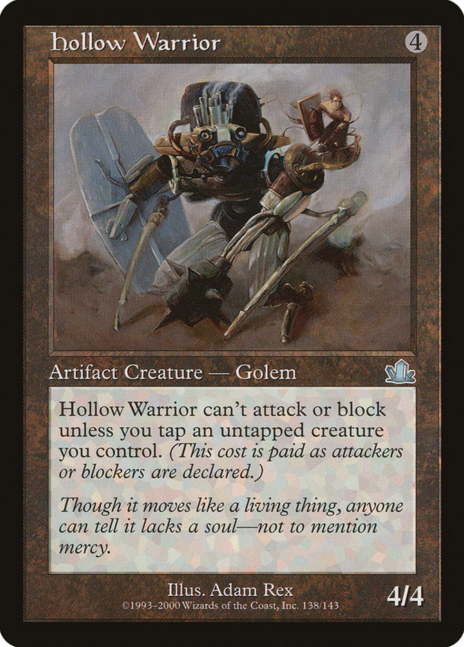 Hollow Warrior [Prophecy] - Magic: The Gathering - Card Brawlers | Quebec | Canada |