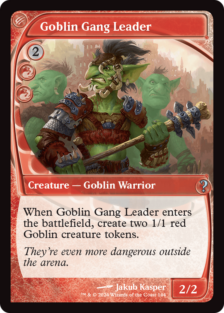 Goblin Gang Leader (Future Sight) [Mystery Booster 2] - Magic: The Gathering - Card Brawlers | Quebec | Canada |