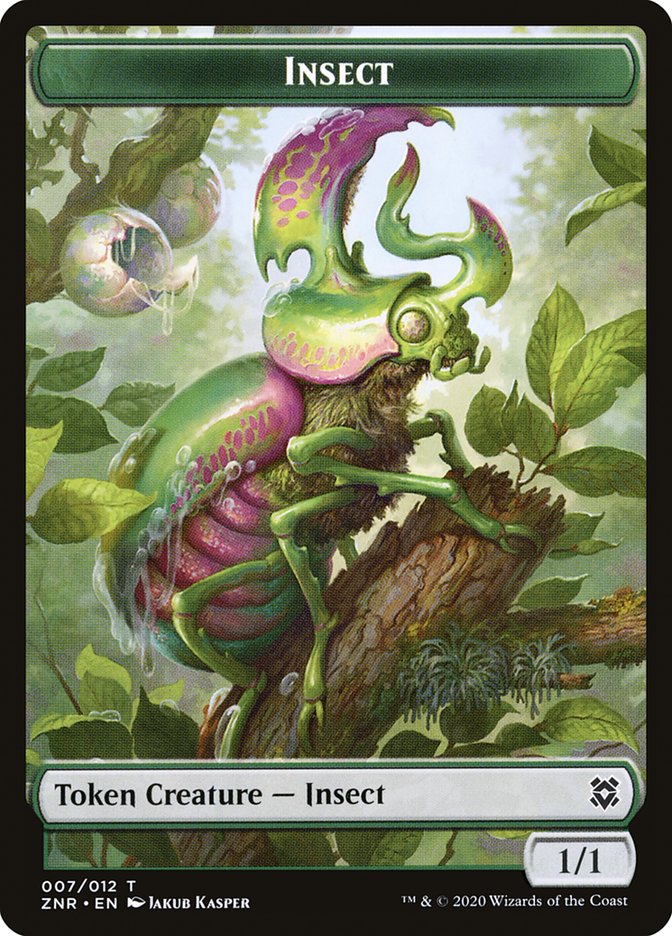 Cat Beast // Insect Double-Sided Token [Zendikar Rising Tokens] - Magic: The Gathering - Card Brawlers | Quebec | Canada |