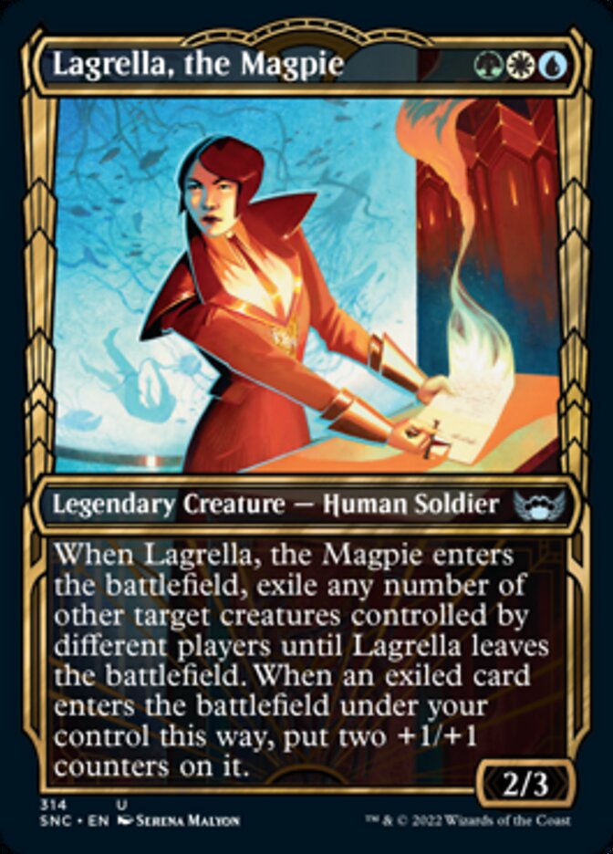Lagrella, the Magpie (Showcase Golden Age) [Streets of New Capenna] - Magic: The Gathering - Card Brawlers | Quebec | Canada |