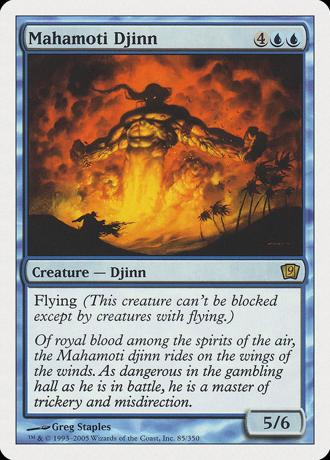 Mahamoti Djinn [Ninth Edition] - Magic: The Gathering - Card Brawlers | Quebec | Canada |