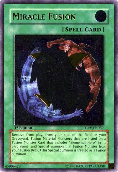 Miracle Fusion [CRV-EN039] Ultimate Rare - Yu-Gi-Oh! - Card Brawlers | Quebec | Canada |
