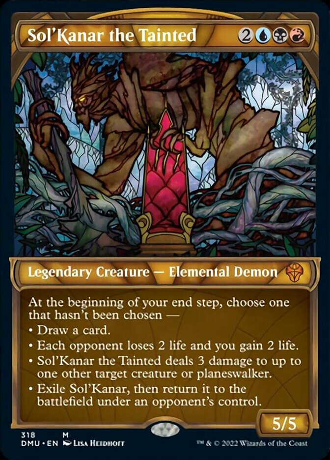 Sol'Kanar the Tainted (Showcase) [Dominaria United] - Magic: The Gathering - Card Brawlers | Quebec | Canada |