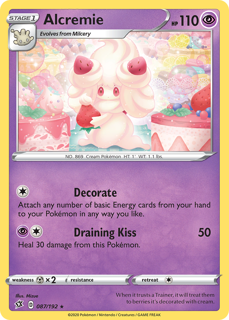 Alcremie (087/192) [Sword & Shield: Rebel Clash] - Pokémon - Card Brawlers | Quebec | Canada |