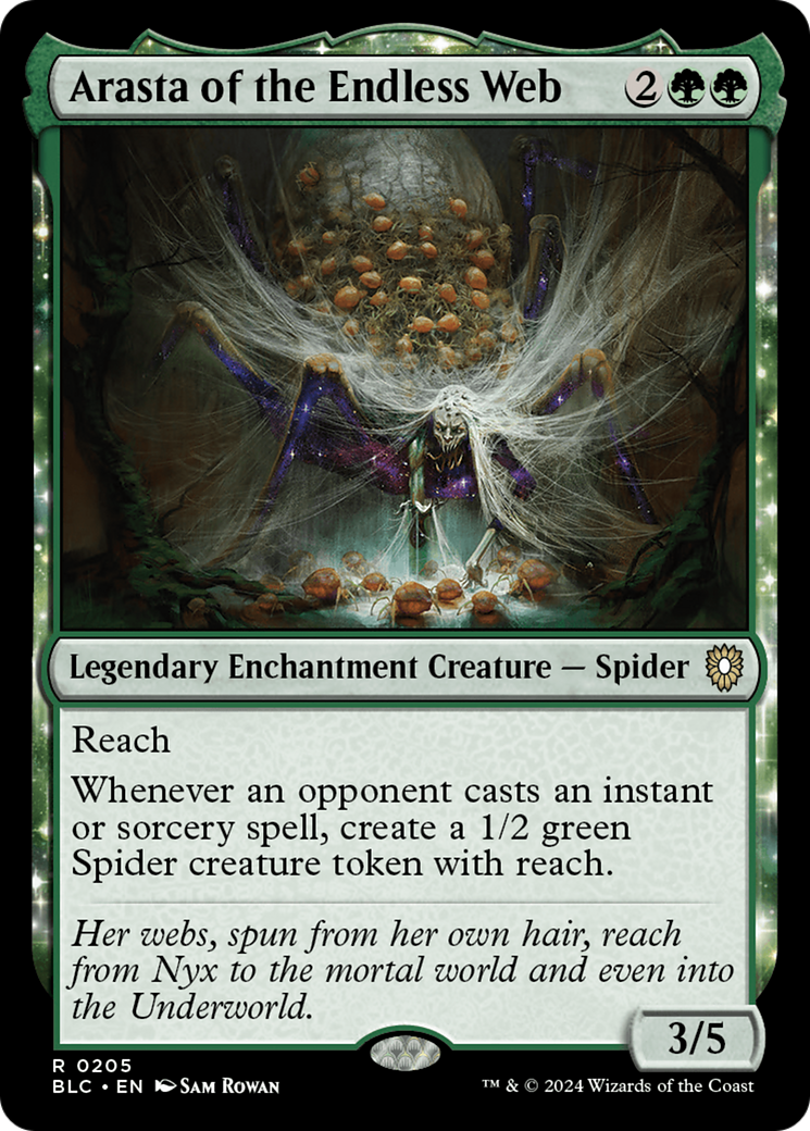 Arasta of the Endless Web [Bloomburrow Commander] - Magic: The Gathering - Card Brawlers | Quebec | Canada |