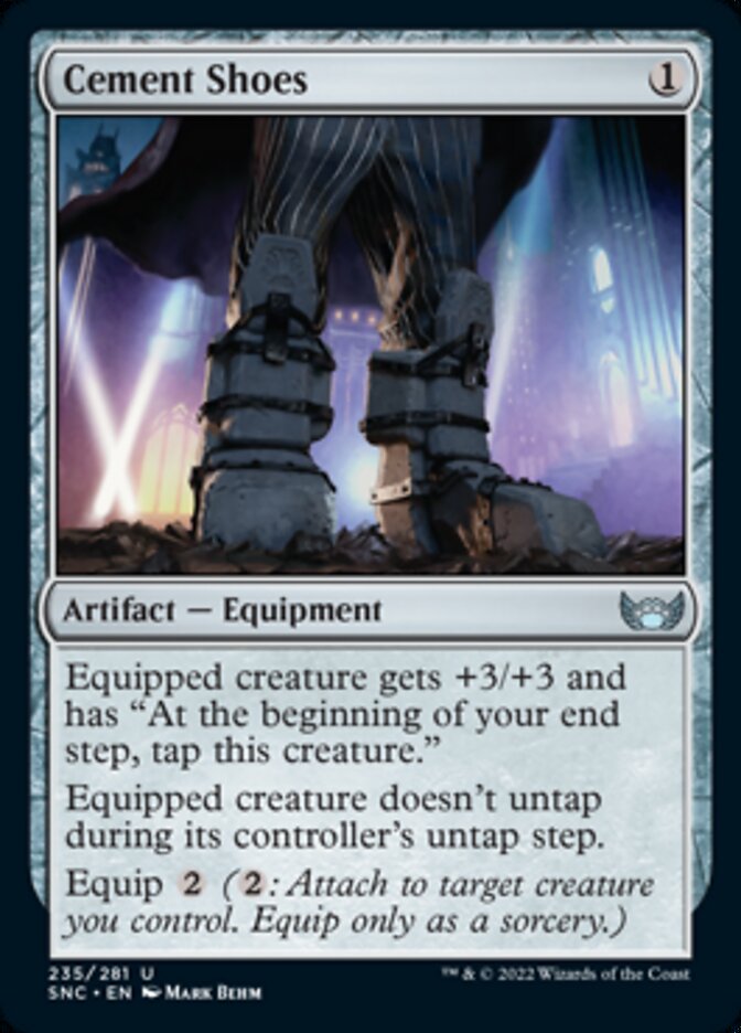 Cement Shoes [Streets of New Capenna] - Magic: The Gathering - Card Brawlers | Quebec | Canada |