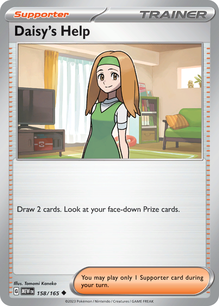 Daisy's Help (158/165) [Scarlet & Violet 151] - Pokémon - Card Brawlers | Quebec | Canada |