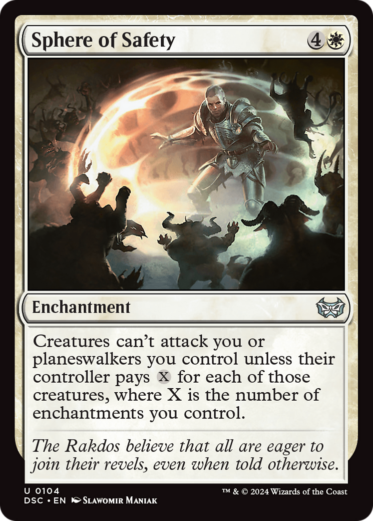 Sphere of Safety [Duskmourn: House of Horror Commander] - Magic: The Gathering - Card Brawlers | Quebec | Canada |