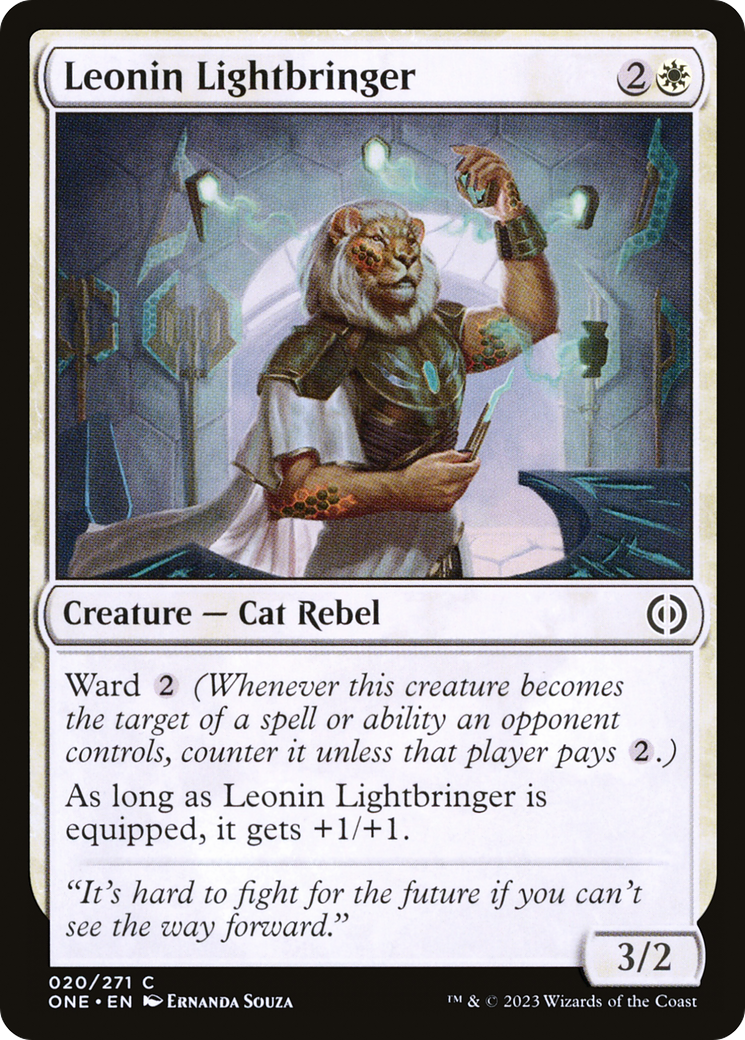 Leonin Lightbringer [Phyrexia: All Will Be One] - Magic: The Gathering - Card Brawlers | Quebec | Canada |