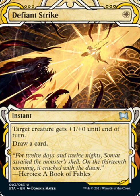 Defiant Strike [Strixhaven: School of Mages Mystical Archive] - Magic: The Gathering - Card Brawlers | Quebec | Canada |
