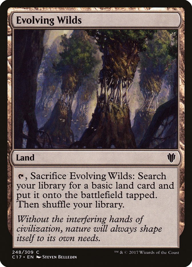 Evolving Wilds [Commander 2017] - Magic: The Gathering - Card Brawlers | Quebec | Canada |