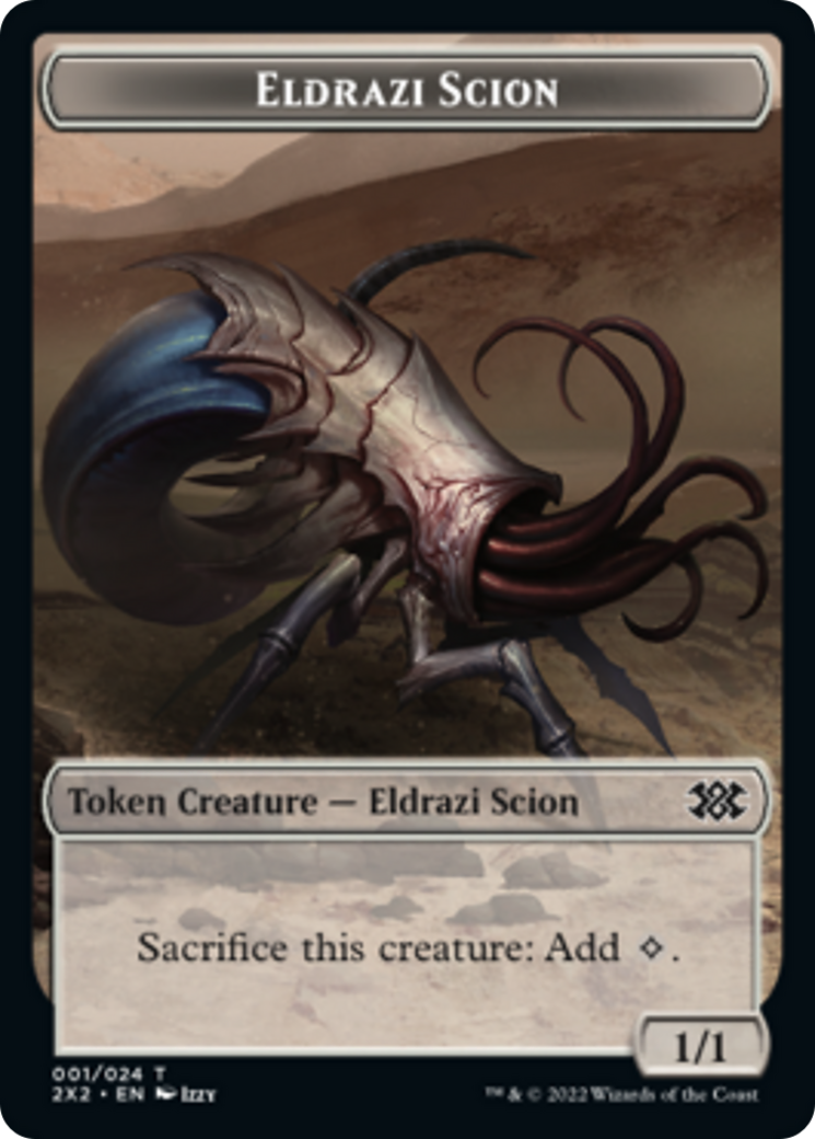 Drake // Eldrazi Scion Double-Sided Token [Double Masters 2022 Tokens] - Magic: The Gathering - Card Brawlers | Quebec | Canada |
