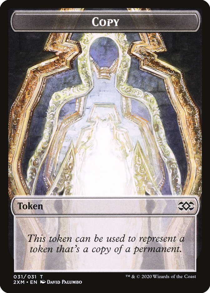Cat // Copy Double-Sided Token [Double Masters Tokens] - Magic: The Gathering - Card Brawlers | Quebec | Canada |