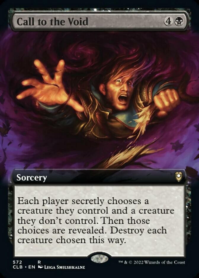 Call to the Void (Extended Art) [Commander Legends: Battle for Baldur's Gate] - Magic: The Gathering - Card Brawlers | Quebec | Canada |