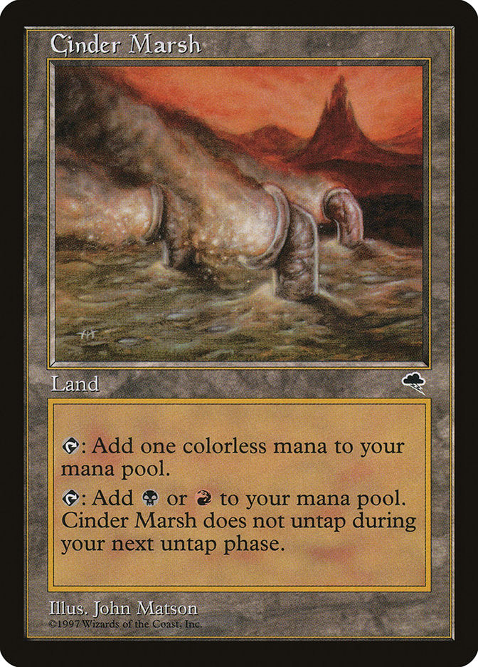Cinder Marsh [Tempest] - Magic: The Gathering - Card Brawlers | Quebec | Canada |