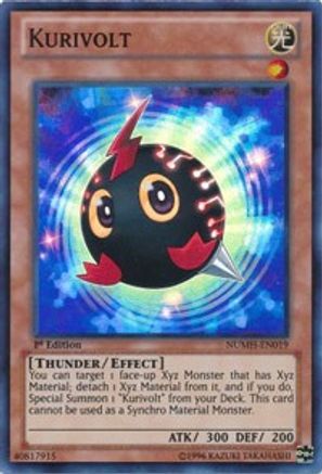 Kurivolt [NUMH-EN019] Super Rare - Yu-Gi-Oh! - Card Brawlers | Quebec | Canada |