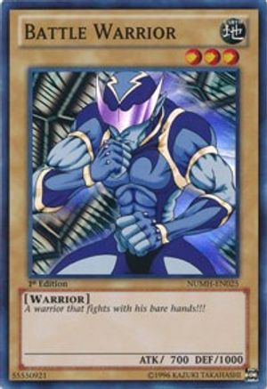 Battle Warrior [NUMH-EN025] Super Rare - Yu-Gi-Oh! - Card Brawlers | Quebec | Canada |