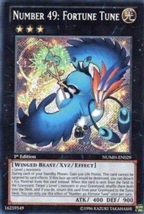 Number 49: Fortune Tune [NUMH-EN029] Secret Rare - Yu-Gi-Oh! - Card Brawlers | Quebec | Canada |