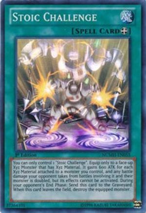 Stoic Challenge [NUMH-EN055] Super Rare - Yu-Gi-Oh! - Card Brawlers | Quebec | Canada |