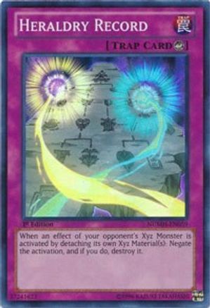 Heraldry Record [NUMH-EN059] Super Rare - Yu-Gi-Oh! - Card Brawlers | Quebec | Canada |