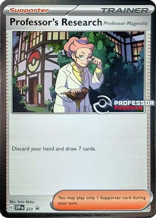 Professor's Research [Professor Magnolia] (223) - Holofoil [Professor Program Promos]