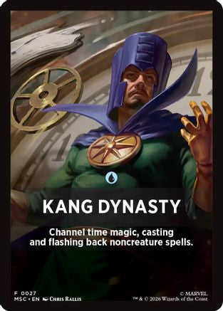 Kang Dynasty Theme Card (MSC-027) - Commander: Marvel Super Heroes