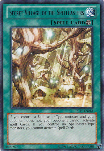 Secret Village of the Spellcasters (Blue) [DL14-EN013] Rare - Yu-Gi-Oh! - Card Brawlers | Quebec | Canada |