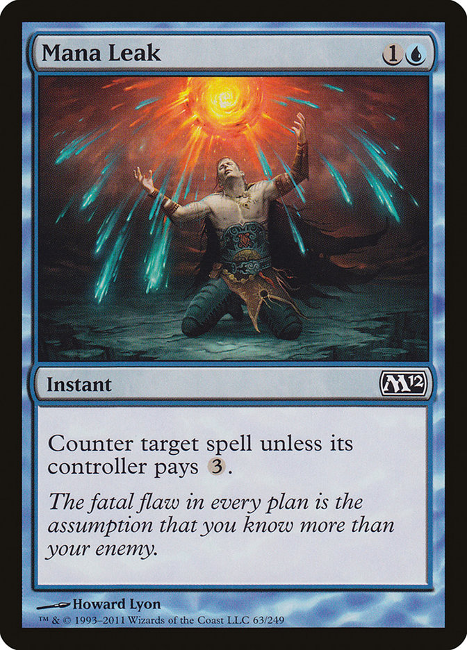 Mana Leak [Magic 2012] - Magic: The Gathering - Card Brawlers | Quebec | Canada |
