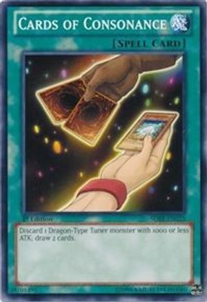 Cards of Consonance [SDBE-EN025] Common - Yu-Gi-Oh! - Card Brawlers | Quebec | Canada |