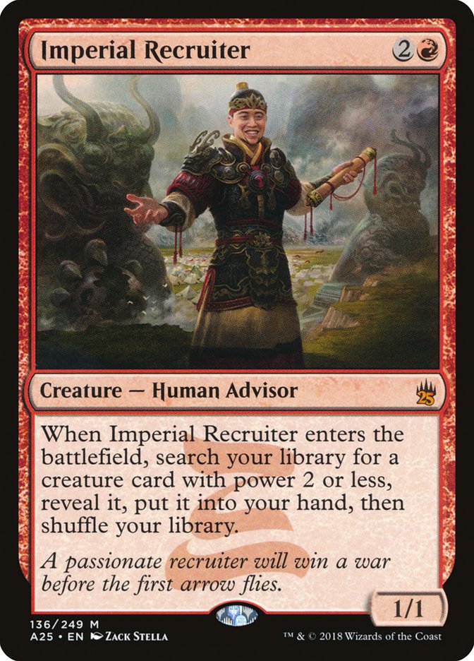 Imperial Recruiter [Masters 25] - Magic: The Gathering - Card Brawlers | Quebec | Canada |