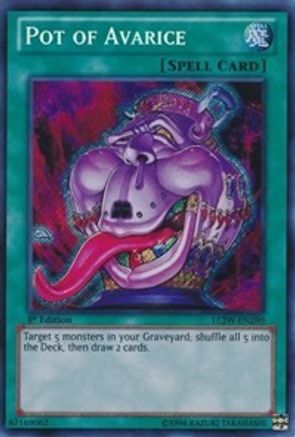Pot of Avarice [LCJW-EN290] Secret Rare - Yu-Gi-Oh! - Card Brawlers | Quebec | Canada |
