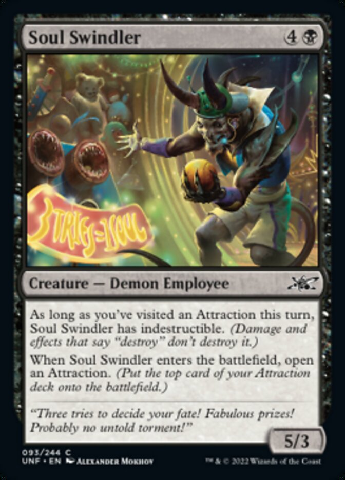 Soul Swindler [Unfinity] - Magic: The Gathering - Card Brawlers | Quebec | Canada |