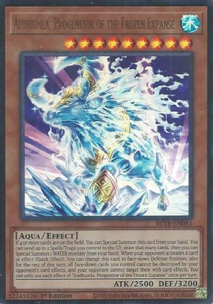 Audhumla, Progenitor of the Frozen Expanse (BETB-EN081) Ultra Rare - Beyond the Brave