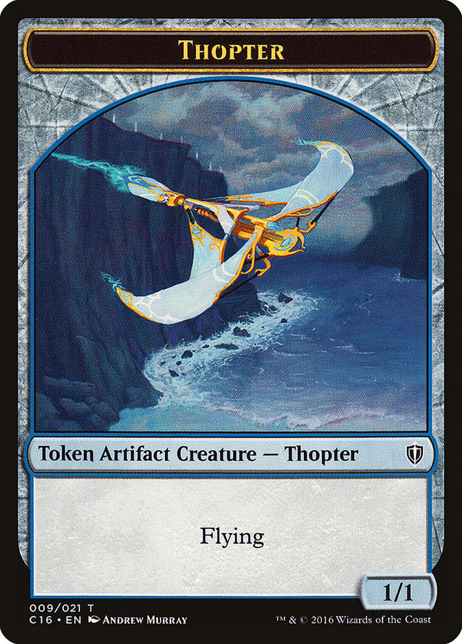 Horror // Thopter Double-Sided Token [Commander 2016 Tokens] - Magic: The Gathering - Card Brawlers | Quebec | Canada |