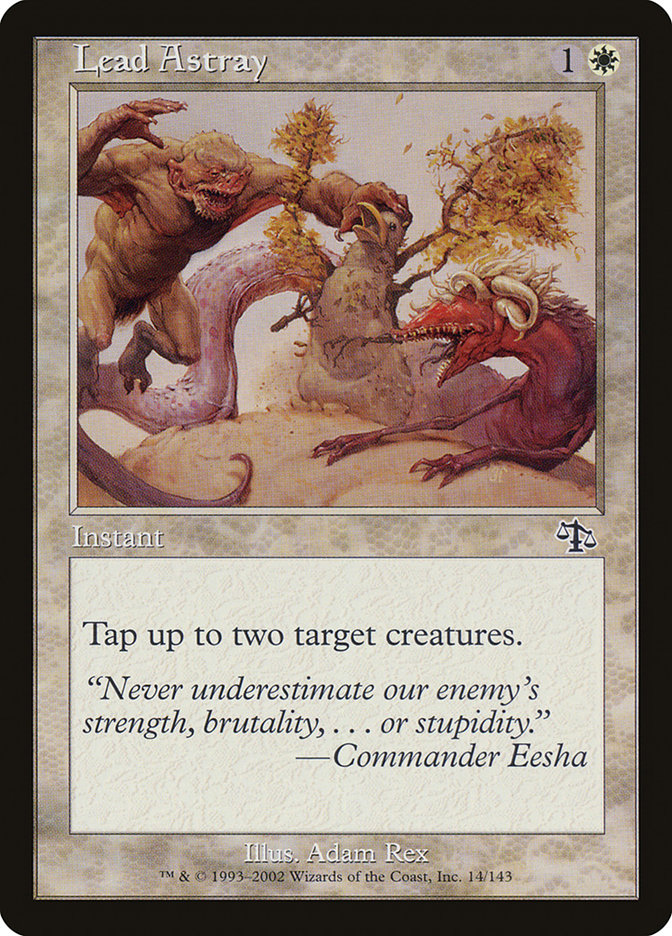 Lead Astray [Judgment] - Magic: The Gathering - Card Brawlers | Quebec | Canada |