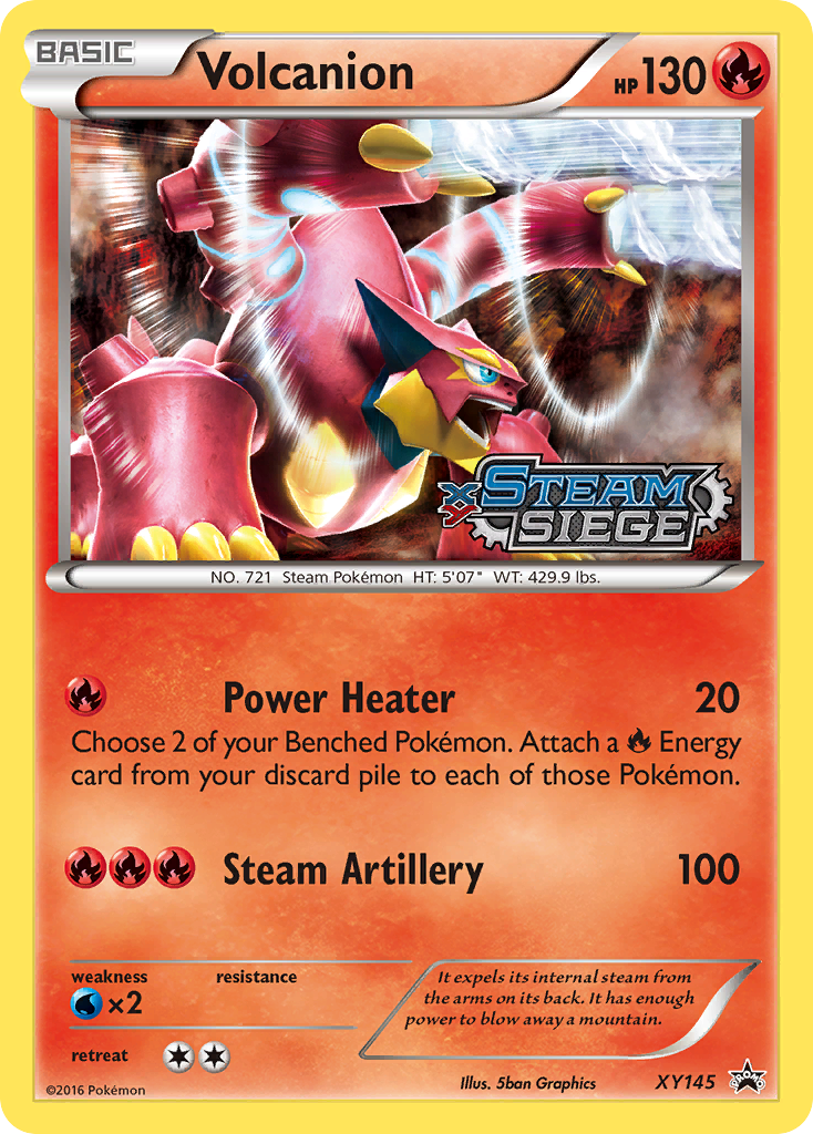 Volcanion (XY145) [XY: Black Star Promos] - Pokémon - Card Brawlers | Quebec | Canada |