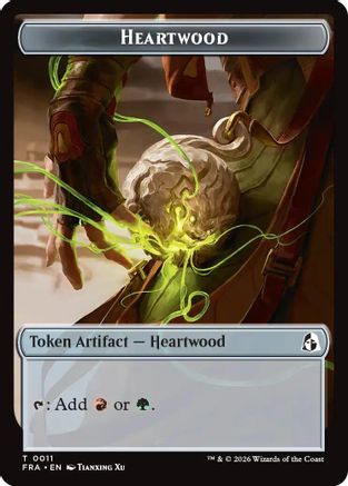 Heartwood // Thopter Double-Sided Token (FRA-11 // 14) - Reality Fracture Foil - Wizards of the Coast - Card Brawlers | Quebec | Canada |